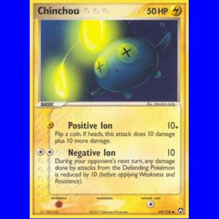 PK 049 - Chinchou - Reverse Holo