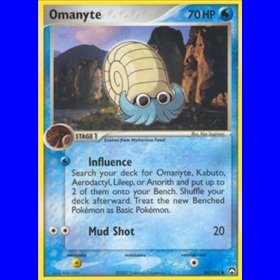 PK 056 - Omanyte - Reverse Holo