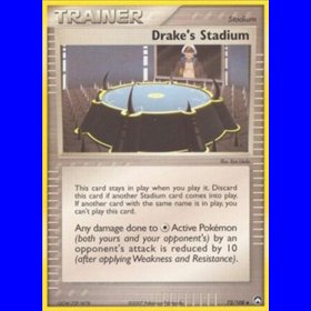 PK 072 - Drake's Stadium - Reverse Holo PK 072 - Drake's Stadium - Reverse Holo