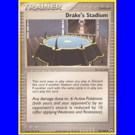 PK 072 - Drake's Stadium - Reverse Holo