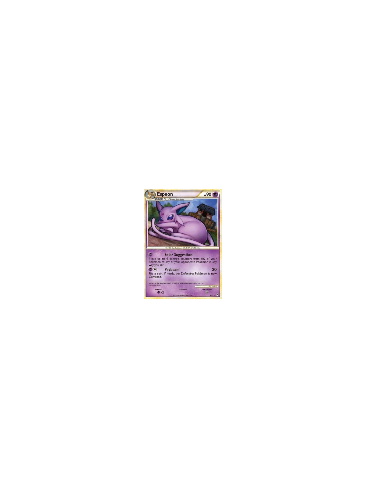 CL 004 - Espeon - Reverse Holo