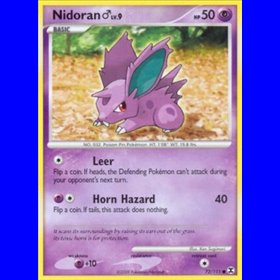 RR 072 - Nidoran [M] Lv.9 - Reverse Holo