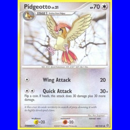 SW 058 - Pidgeotto Lv.21 - Reverse Holo