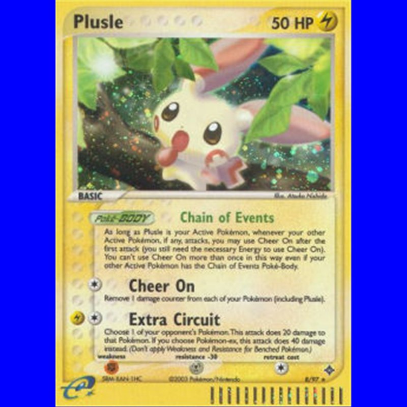 DR 008 - Plusle - Reverse Holo
