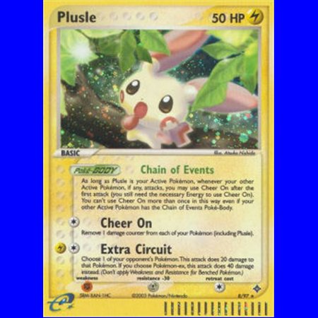 DR 008 - Plusle - Reverse Holo