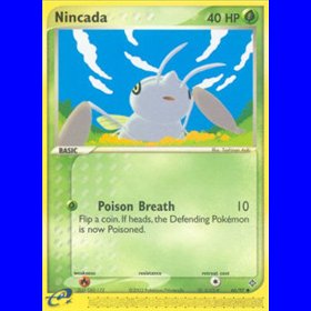 DR 066 - Nincada - Reverse Holo DR 066 - Nincada - Reverse Holo