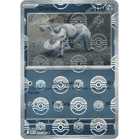 WHT 070 - Durant - PokeBall Reverse Holo
