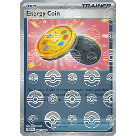 BLK 081 - Energy Coin - PokeBall Reverse Holo BLK 081 - Energy Coin - PokeBall Reverse Holo