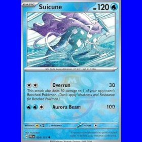 PRE 024 - Suicune - MasterBall Reverse Holo