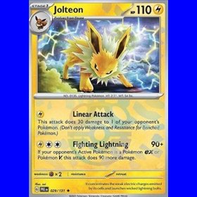 PRE 029 - Jolteon - MasterBall Reverse Holo PRE 029 - Jolteon - MasterBall Reverse Holo