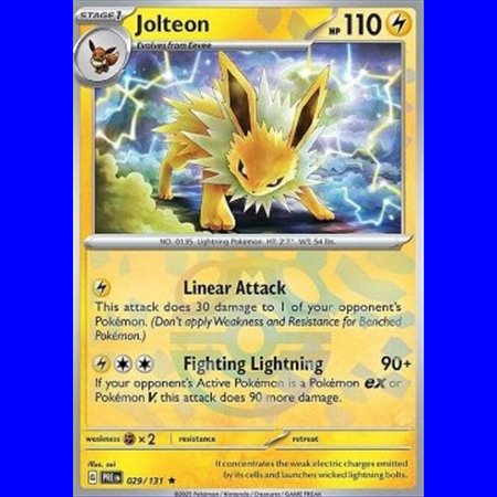 PRE 029 - Jolteon - MasterBall Reverse Holo