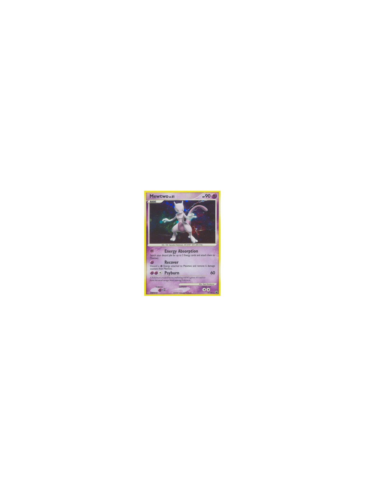 MD 009 - Mewtwo Lv.51