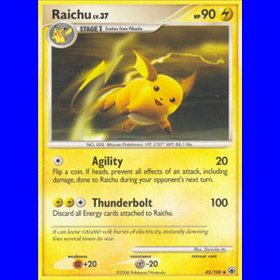 MD 045 - Raichu Lv.37 - Reverse Holo