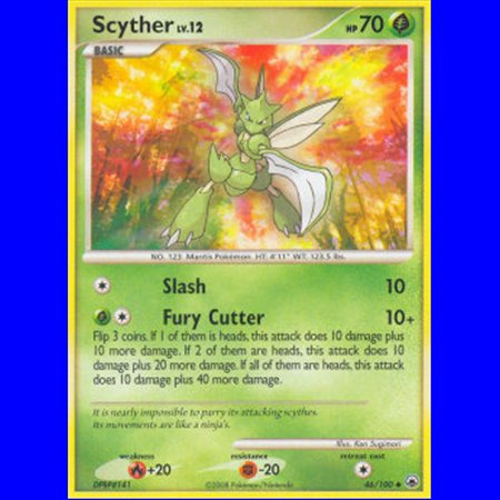 MD 046 - Scyther Lv.12 - Reverse Holo