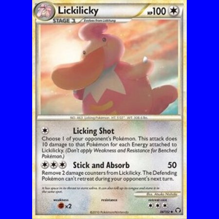 TM 038 - Lickilicky - Reverse Holo