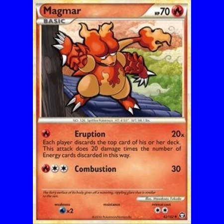 TM 042 - Magmar - Reverse Holo