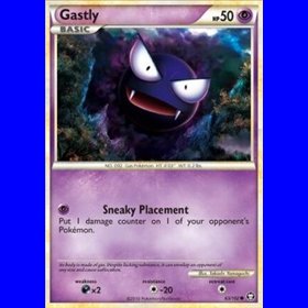 TM 063 - Gastly - Reverse Holo
