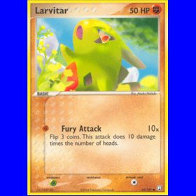 TRR 062 - Larvitar - Reverse Holo TRR 062 - Larvitar - Reverse Holo