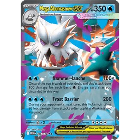 MEG 036 - Mega Abomasnow ex