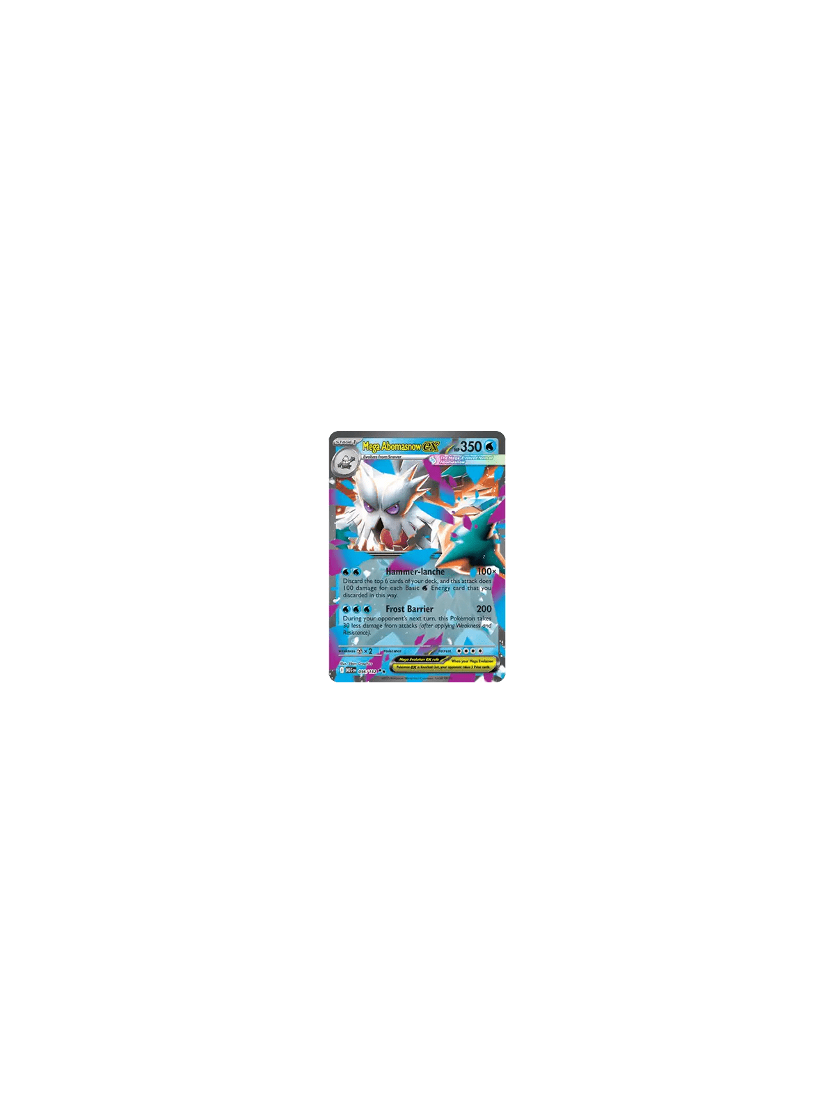 MEG 036 - Mega Abomasnow ex