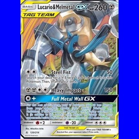 UNB 120 - Lucario & Melmetal GX