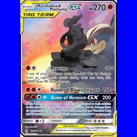 UNB 199 - Marshadow & Machamp GX UNB 199 - Marshadow & Machamp GX