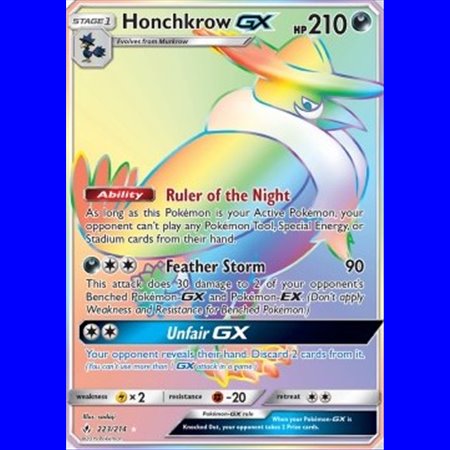 UNB 223 - Honchkrow GX