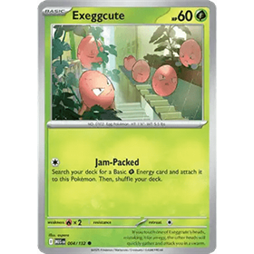 MEG 004 - Exeggcute - Reverse Holo MEG 004 - Exeggcute - Reverse Holo