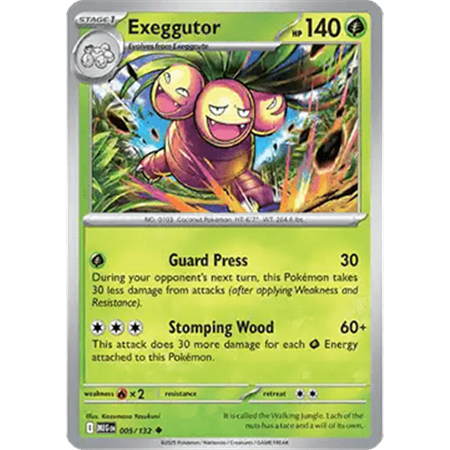 MEG 005 - Exeggutor - Reverse Holo