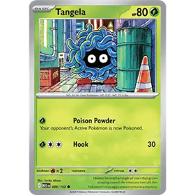 MEG 006 - Tangela - Reverse Holo MEG 006 - Tangela - Reverse Holo