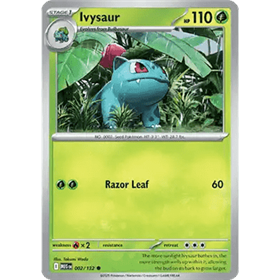 MEG 002 - Ivysaur - Reverse Holo MEG 002 - Ivysaur - Reverse Holo