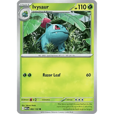 MEG 002 - Ivysaur - Reverse Holo