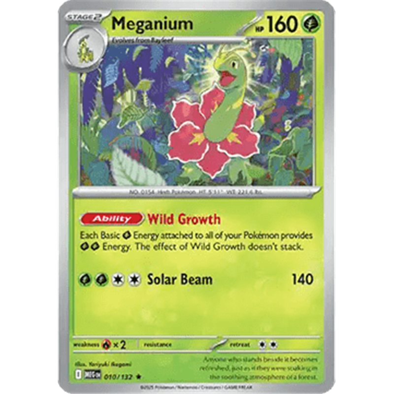 MEG 010 - Meganium - Holo