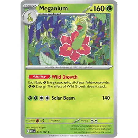 MEG 010 - Meganium - Holo