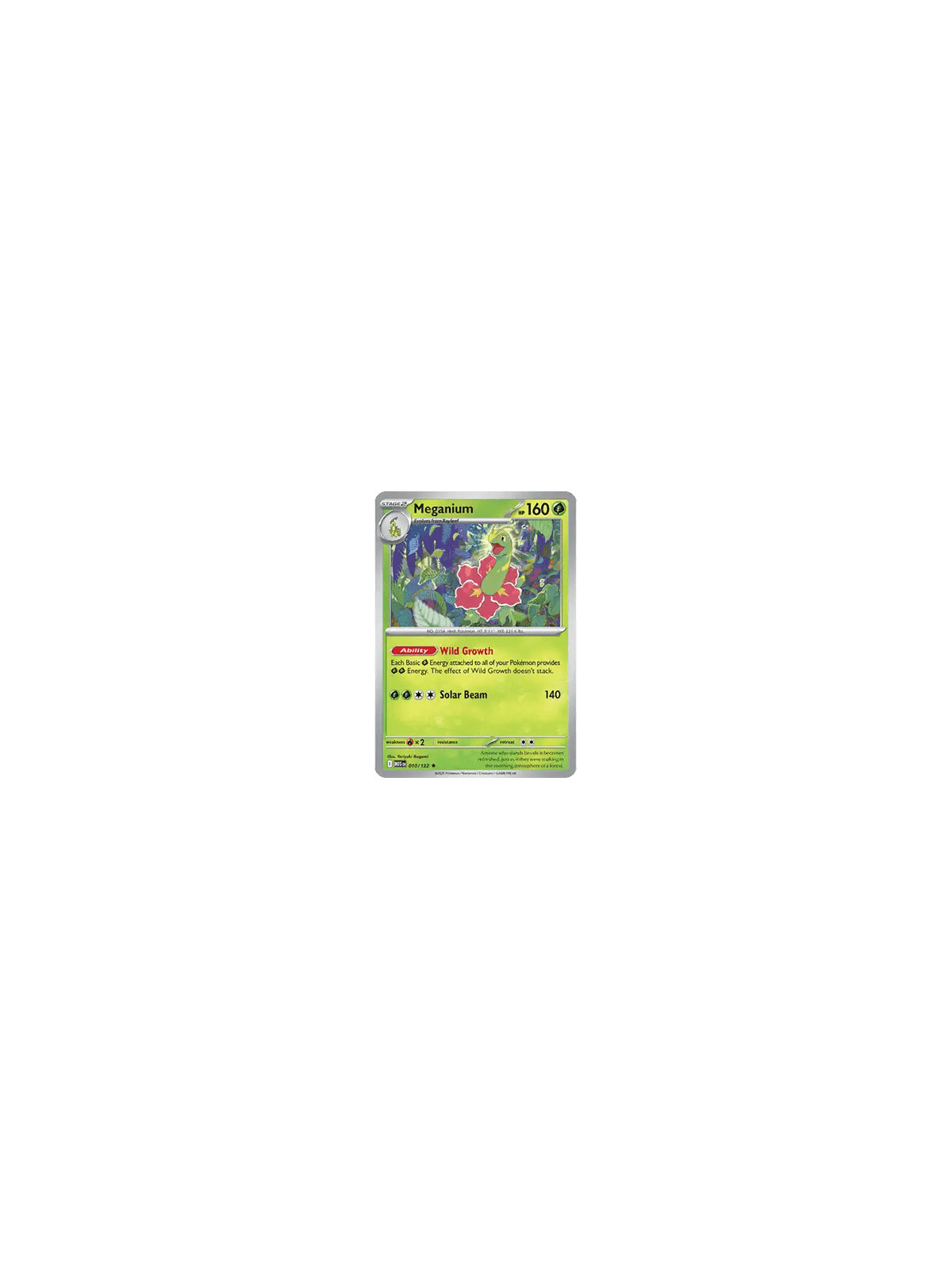 MEG 010 - Meganium - Holo