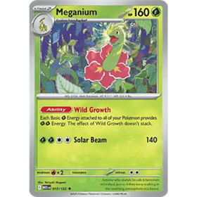 MEG 010 - Meganium - Reverse Holo MEG 010 - Meganium - Reverse Holo