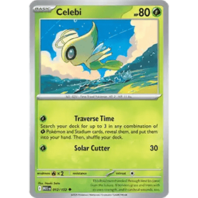 MEG 012 - Celebi - Reverse Holo MEG 012 - Celebi - Reverse Holo