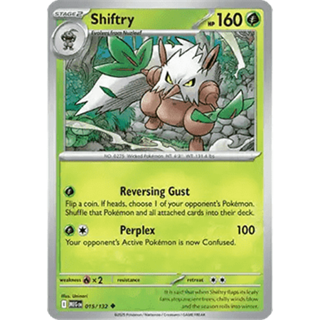 MEG 015 - Shiftry - Reverse Holo