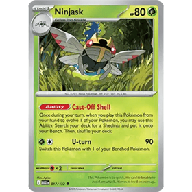 MEG 017 - Ninjask - Reverse Holo MEG 017 - Ninjask - Reverse Holo