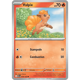 MEG 019 - Vulpix - Reverse Holo MEG 019 - Vulpix - Reverse Holo