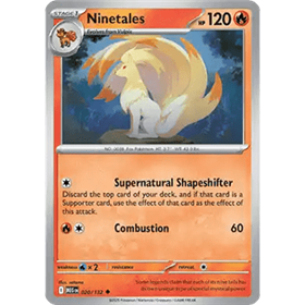 MEG 020 - Ninetales - Reverse Holo MEG 020 - Ninetales - Reverse Holo