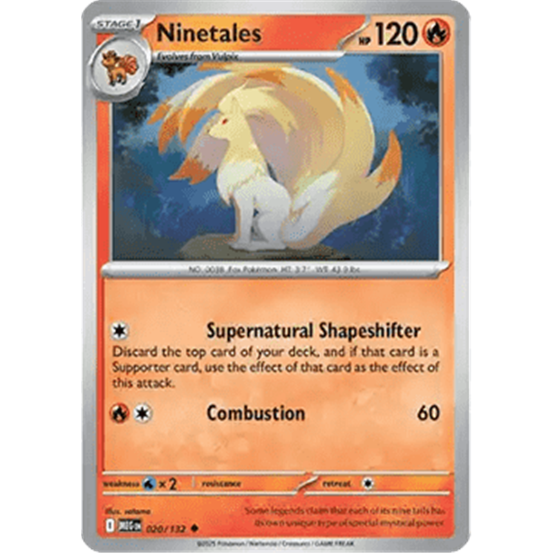 MEG 020 - Ninetales - Reverse Holo