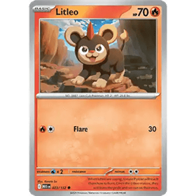 MEG 023 - Litleo - Reverse Holo MEG 023 - Litleo - Reverse Holo
