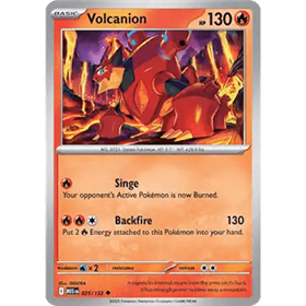 MEG 025 - Volcanion - Reverse Holo MEG 025 - Volcanion - Reverse Holo