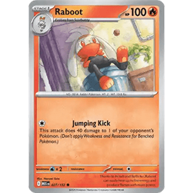 MEG 027 - Raboot - Reverse Holo MEG 027 - Raboot - Reverse Holo