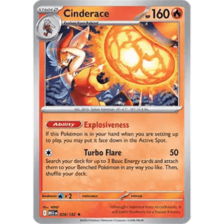 MEG 028 - Cinderace - Holo