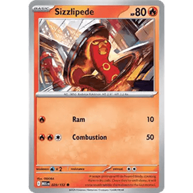 MEG 029 - Sizzlipede - Reverse Holo MEG 029 - Sizzlipede