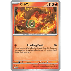 MEG 031 - Chi-Yu - Reverse Holo MEG 031 - Chi-Yu - Reverse Holo