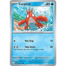 MEG 033 - Corphish - Reverse Holo MEG 033 - Corphish - Reverse Holo