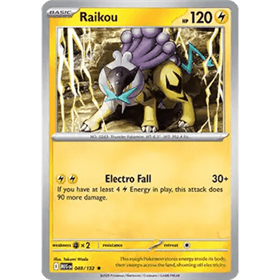 MEG 048 - Raikou - Reverse Holo MEG 048 - Raikou - Reverse Holo